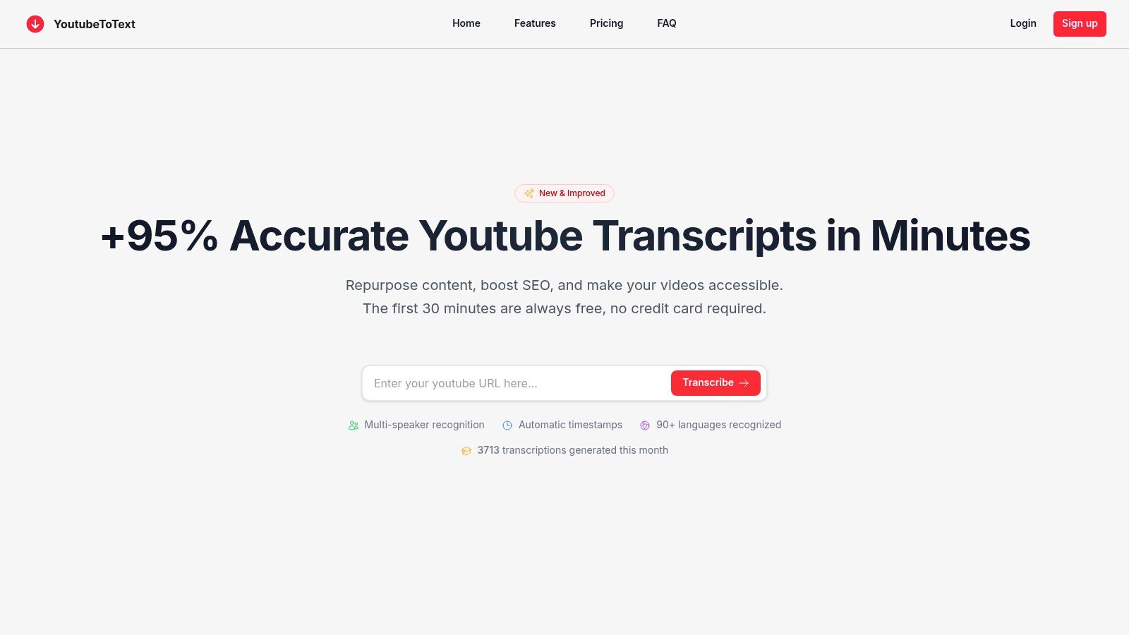 YoutubeToText
